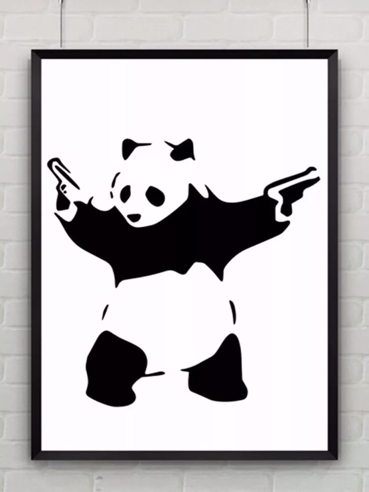 Detail Panda Graffiti Drawing Nomer 30