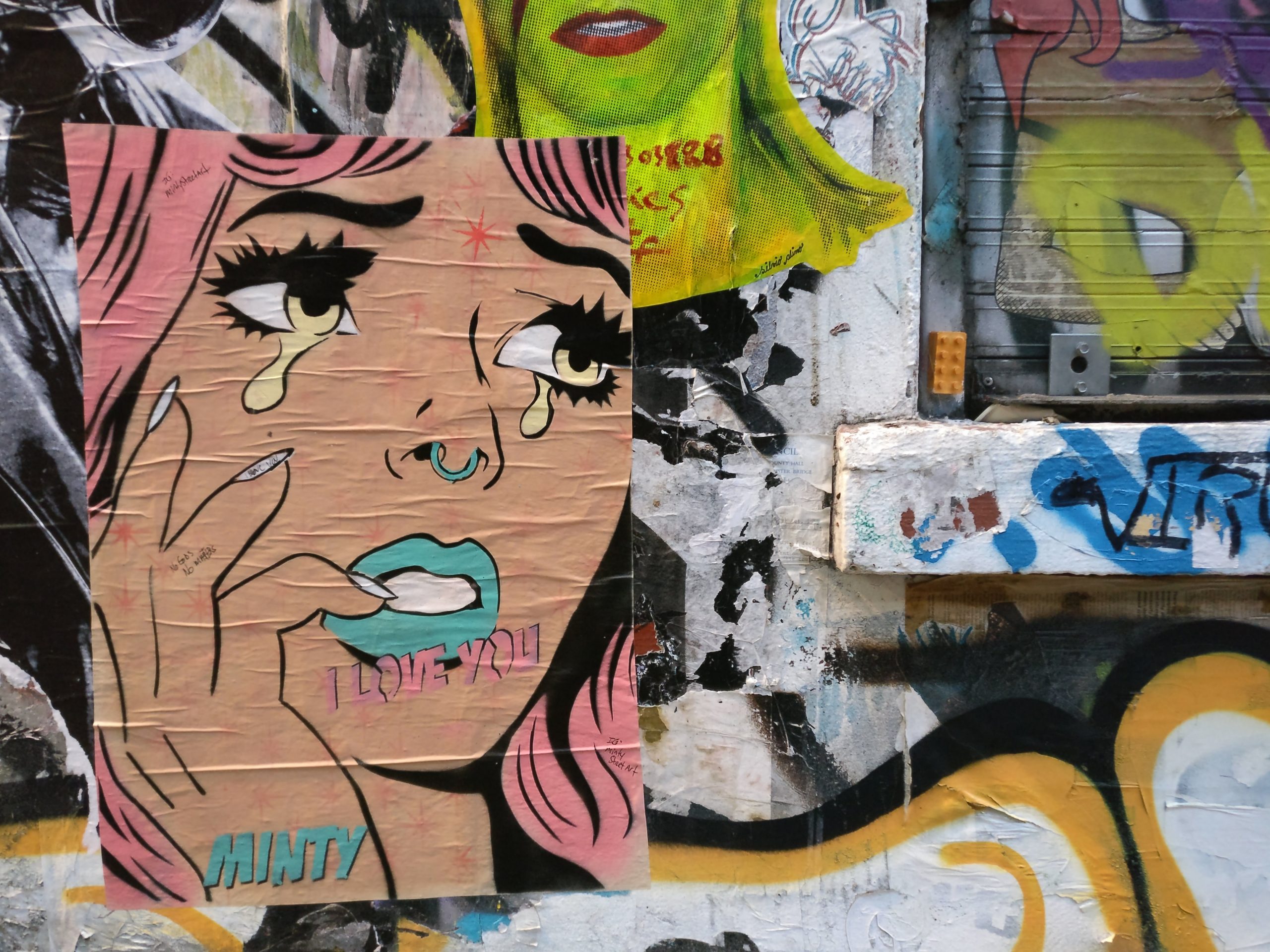 Paste Up Graffiti - KibrisPDR