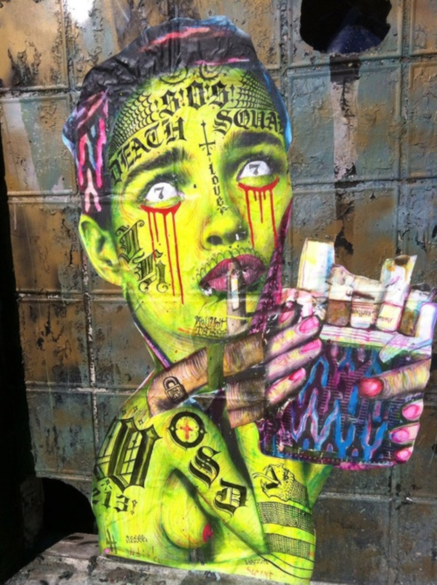 Detail Paste Up Graffiti Nomer 26
