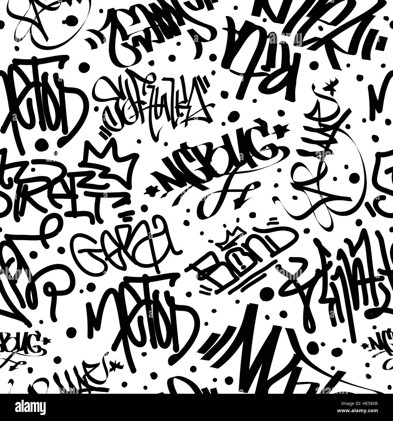 Detail Pattern Graffiti Nomer 43