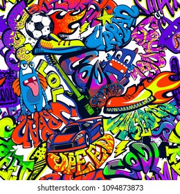 Detail Pattern Graffiti Nomer 50