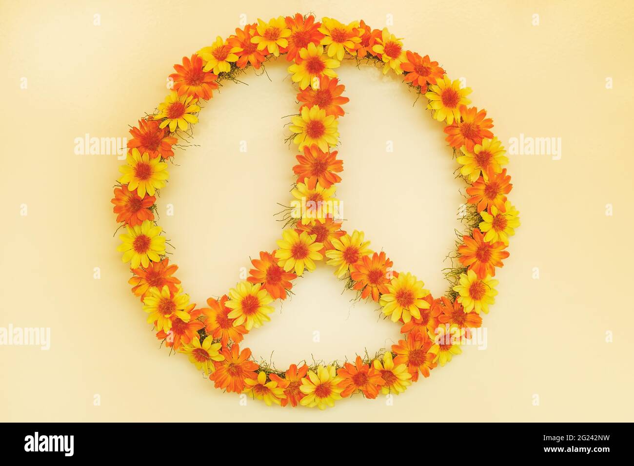 Detail Peace Sign Graffiti Flowers And Dove T Shirt Nomer 25