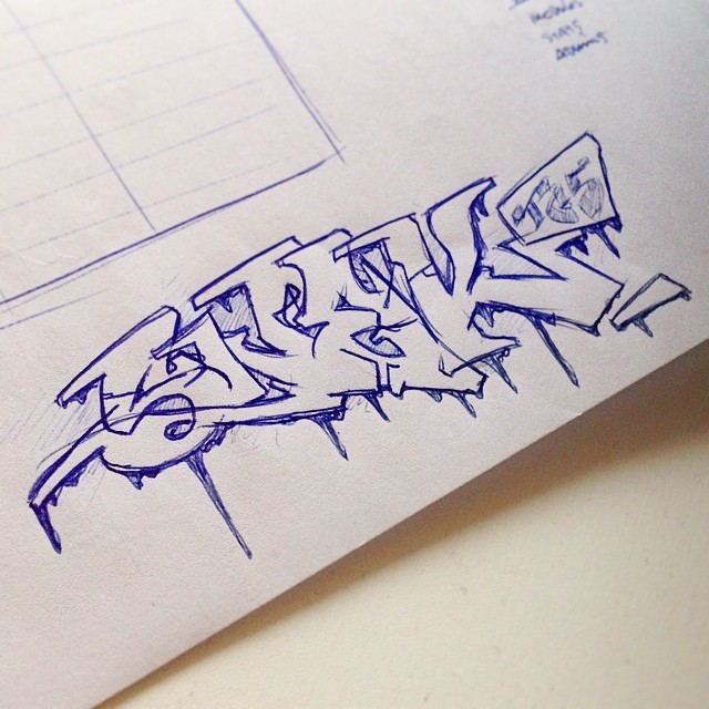 Detail Pen Draw Graffiti Nomer 29
