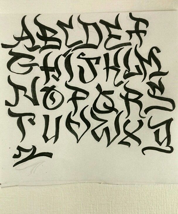 Detail Pen Graffiti Letters Nomer 11