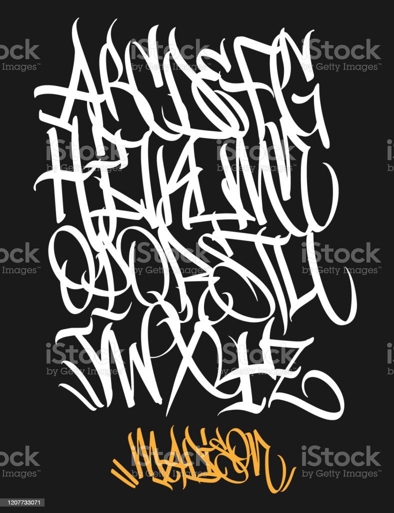 Detail Pen Graffiti Letters Nomer 16