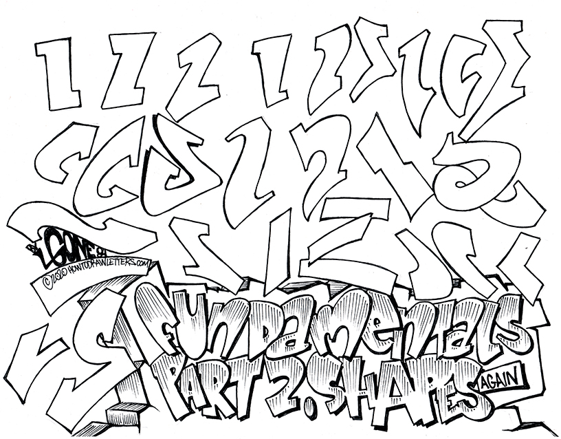 Detail Pendraw Graffiti Nomer 21