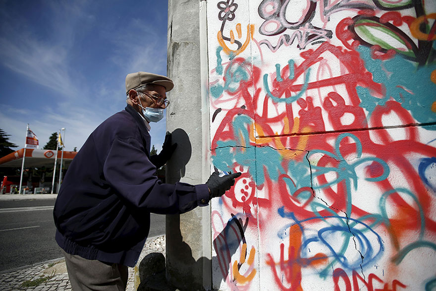 Detail People Doing Graffiti Nomer 47