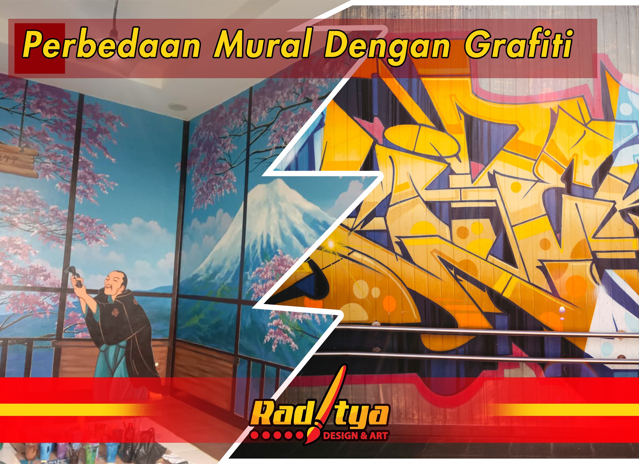 Detail Perbedaan Graffiti Dan Mural Nomer 38