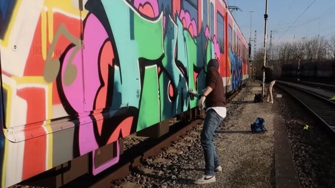 Detail Photographics Graffiti Muenchen 2018 Kalender Nomer 10