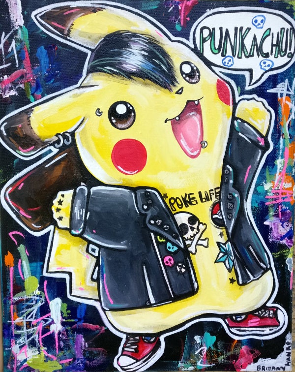 Detail Pikachu Graffiti Nomer 49