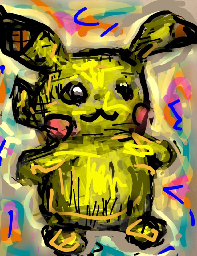 Detail Pikachu Graffiti Nomer 50