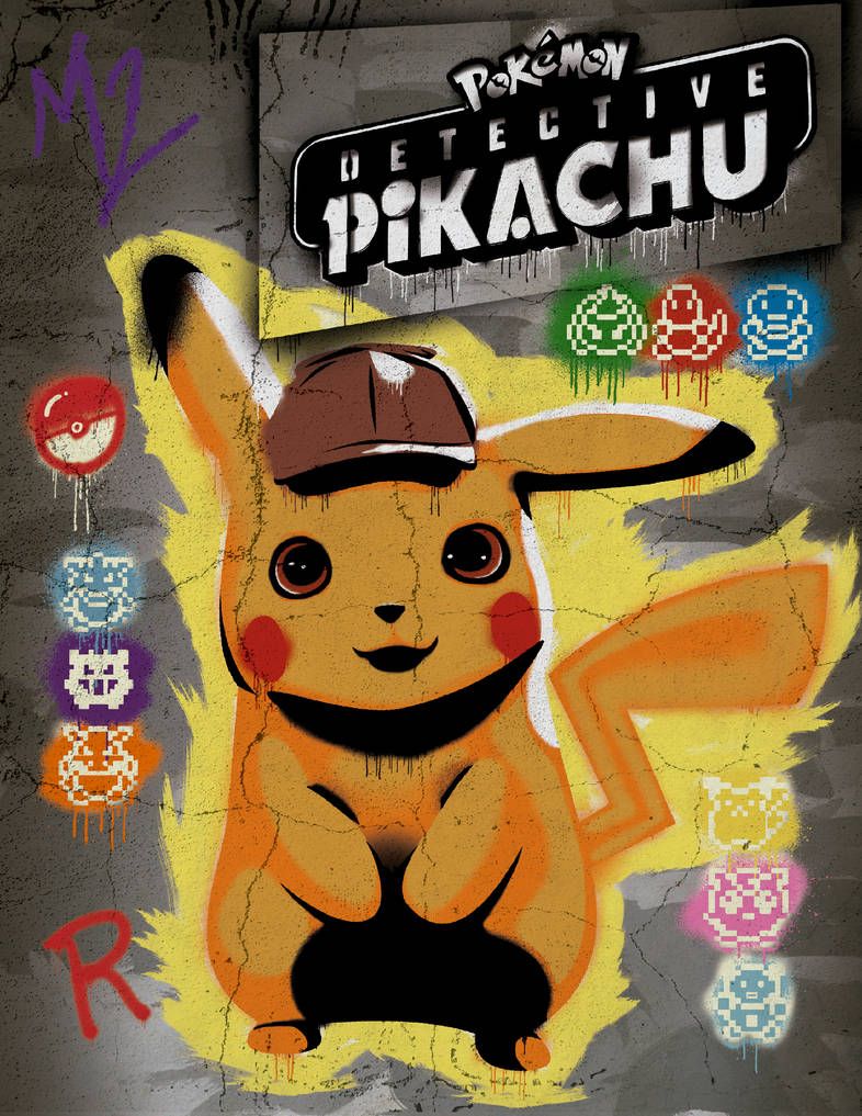 Detail Pikachu Graffiti Nomer 7