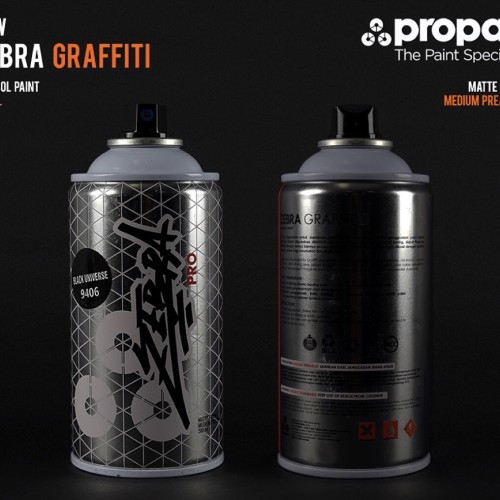 Detail Pilihan Warna Zebra Pro Graffiti Nomer 10