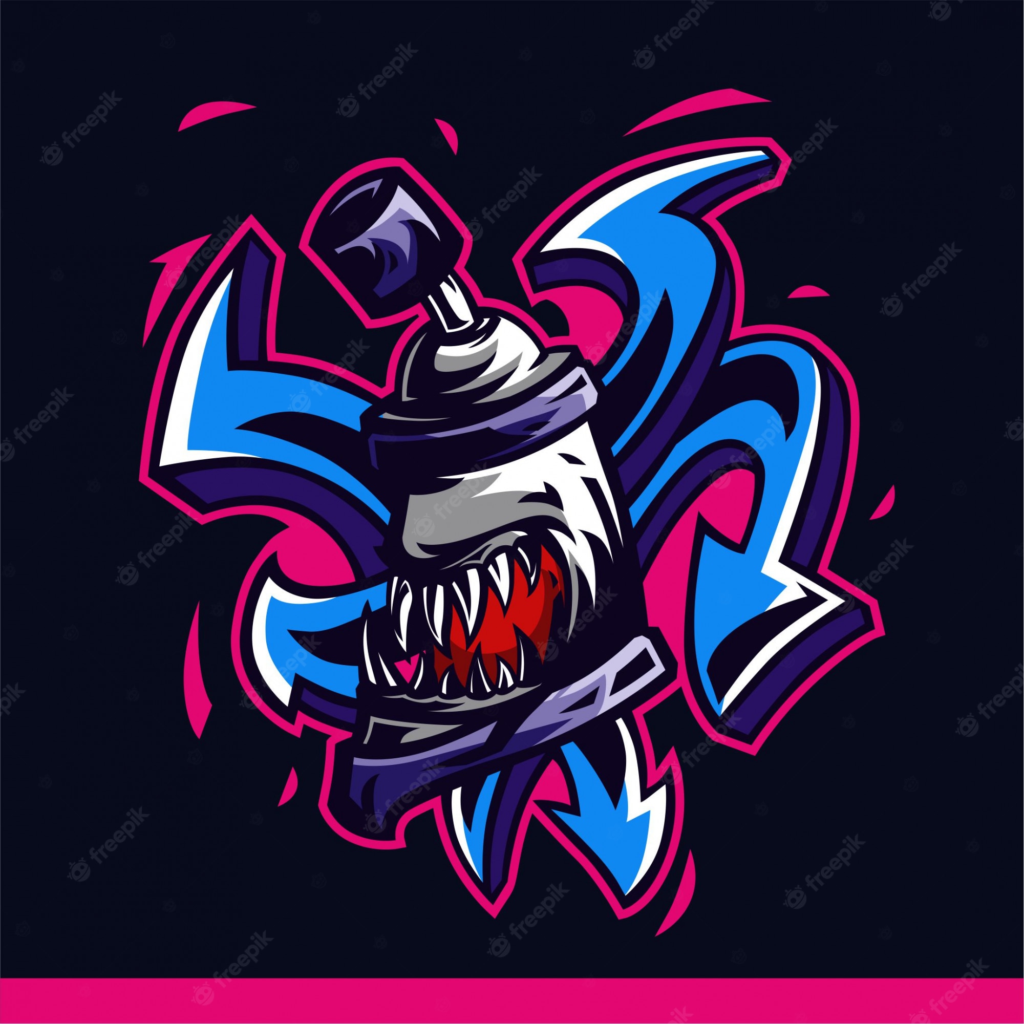 Detail Pilox Graffiti Vector Nomer 9