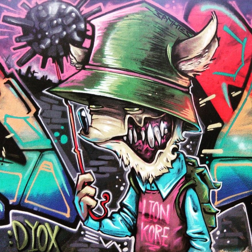 Detail Pilox Graffiti Wallpaper Nomer 12