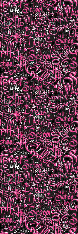 Detail Pink And Black Graffiti Wallpaper Nomer 3