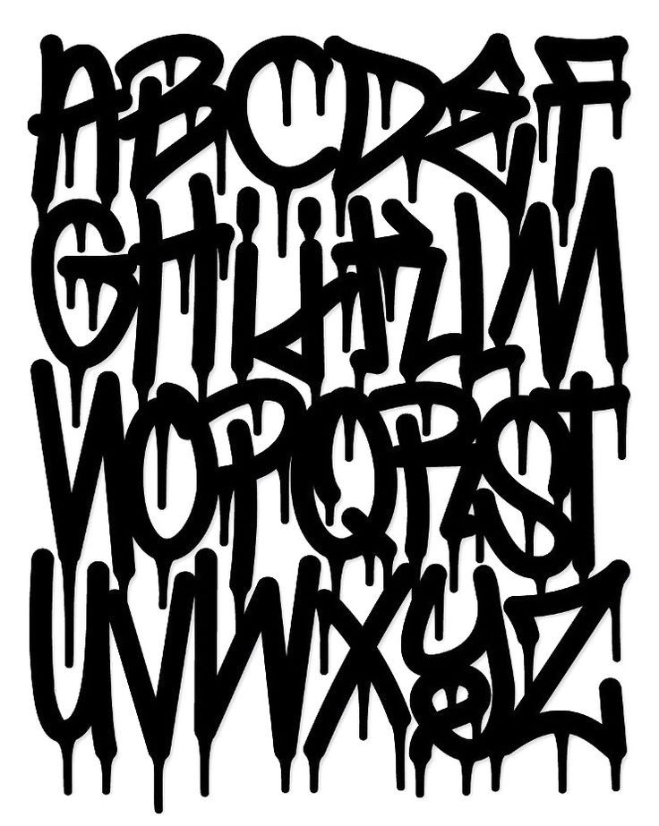 Detail Pinterest Graffiti Alphabet Nomer 13