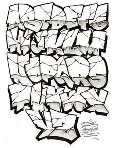 Detail Pinterest Graffiti Alphabet Nomer 28