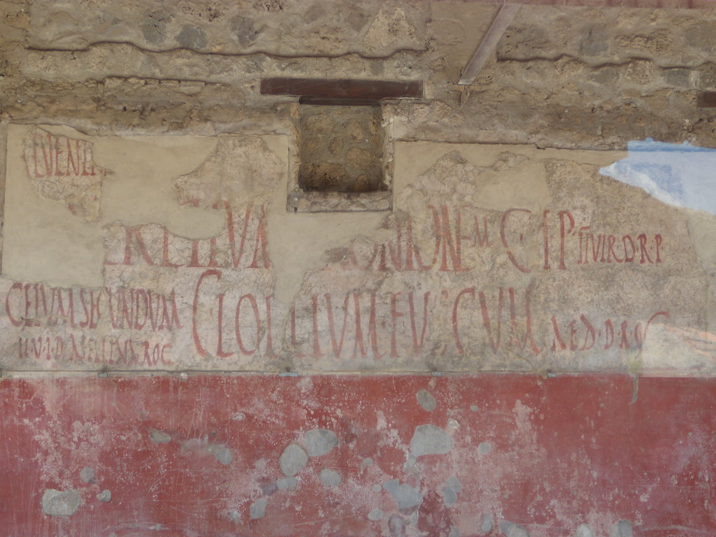 Detail Pompeii Graffiti Nomer 37