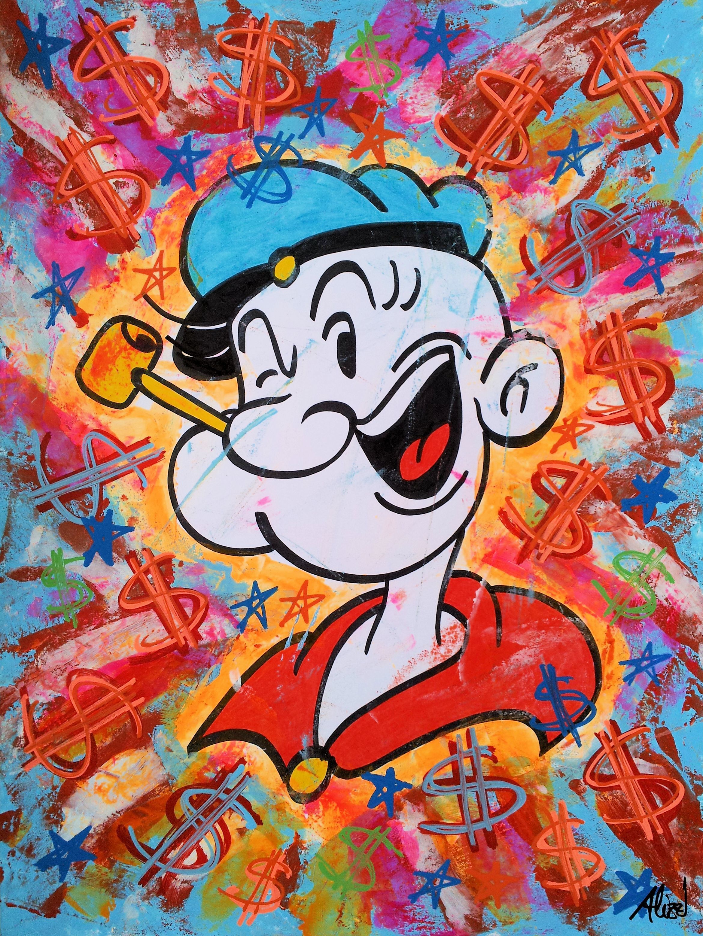 Detail Popeye Graffiti Nomer 16