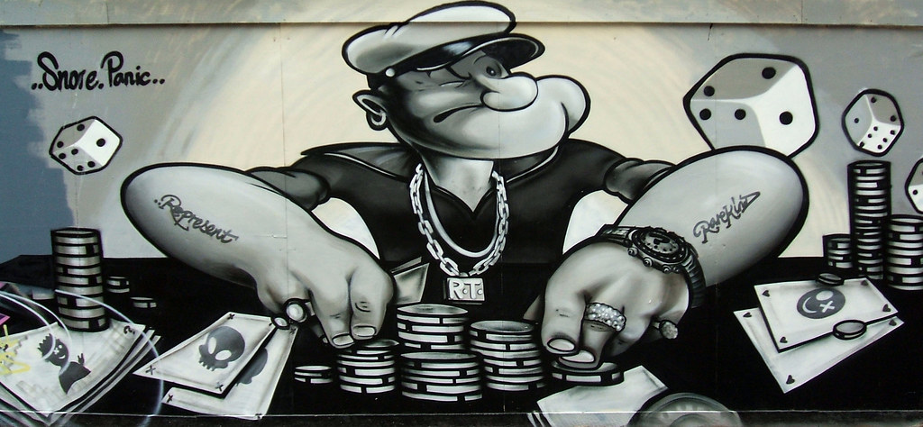 Detail Popeye Graffiti Nomer 5