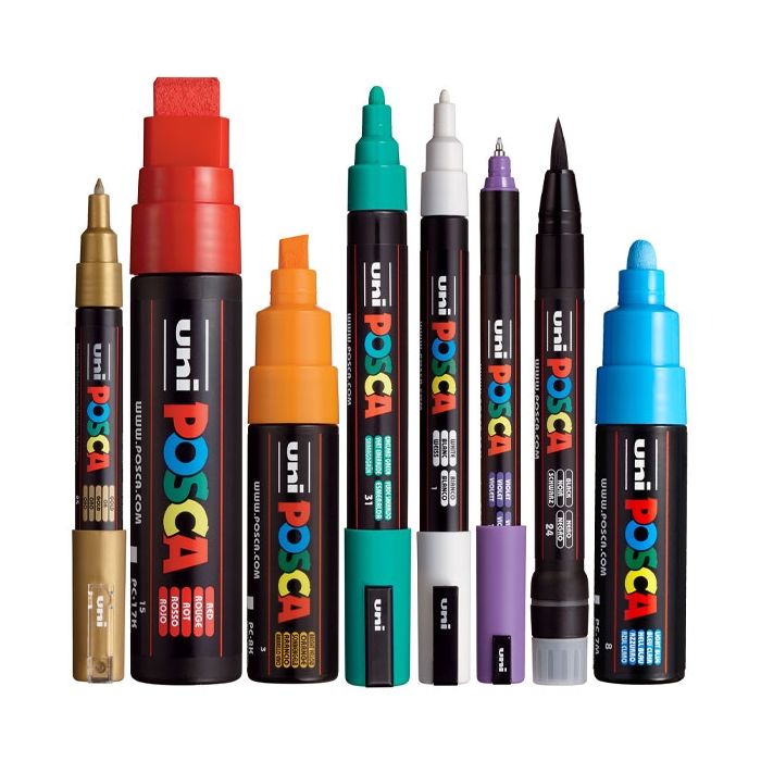 Posca Graffiti Markers - KibrisPDR