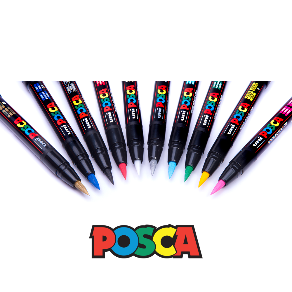 Detail Posca Graffiti Markers Nomer 28