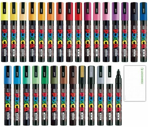 Detail Posca Graffiti Markers Nomer 40