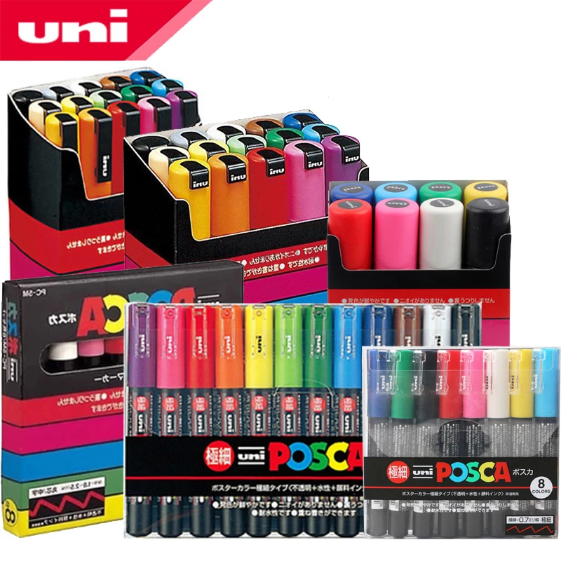 Detail Posca Graffiti Markers Nomer 47