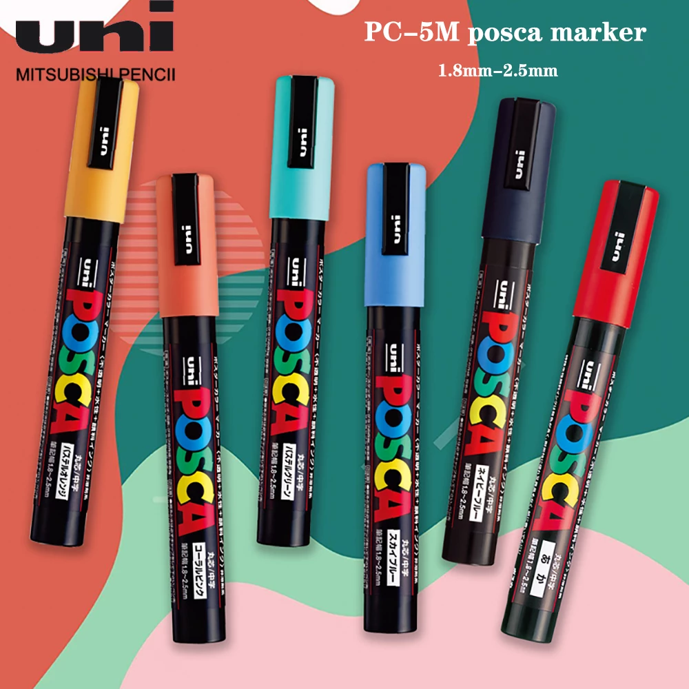 Detail Posca Graffiti Markers Nomer 48