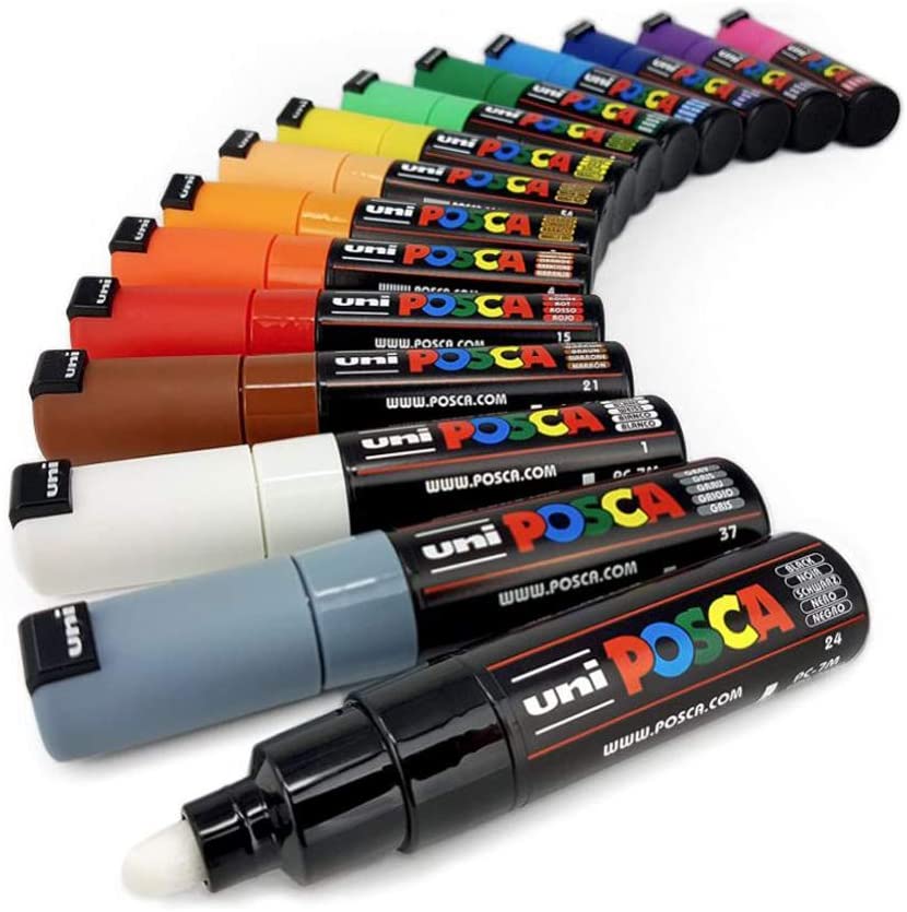 Detail Posca Graffiti Markers Nomer 49