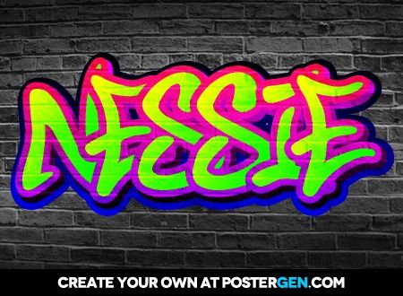 Detail Postergen Com Graffiti Nomer 8