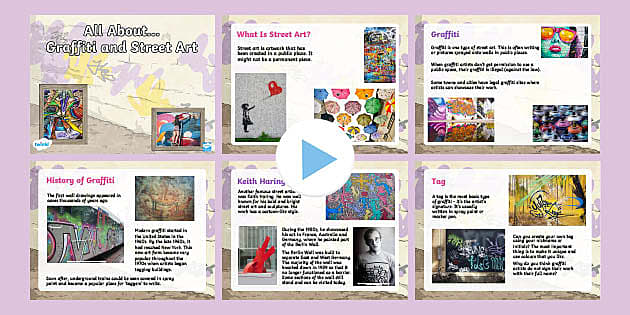 Detail Powerpoint Graffiti Theme Nomer 19