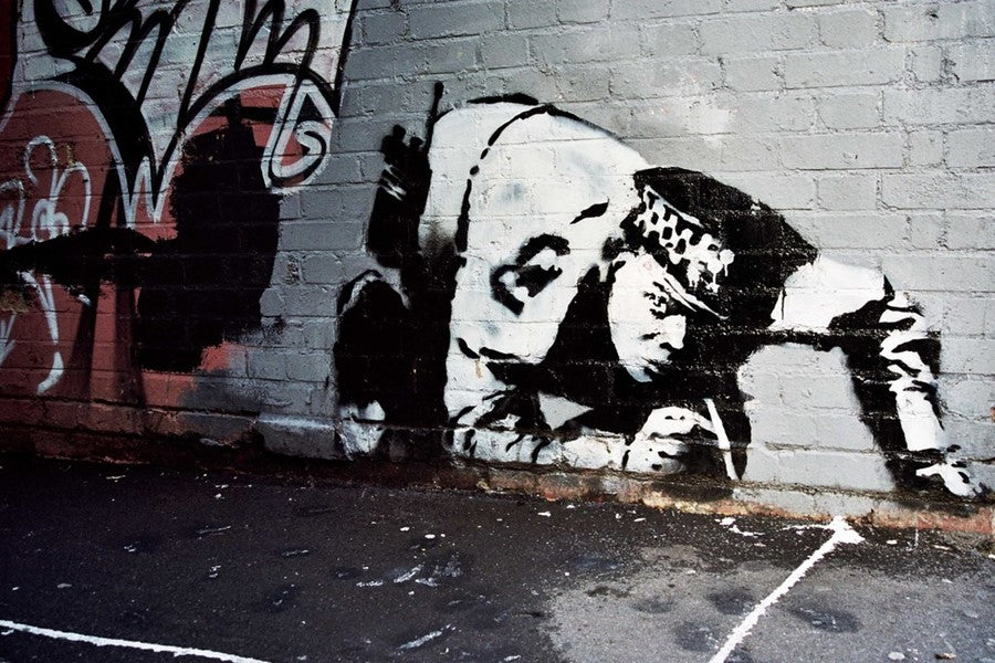 Detail Printable Graffiti Stencils Banksy Nomer 38