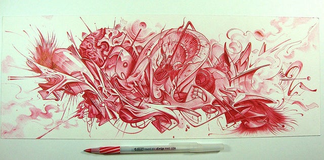 Detail Pulpen Graffiti Nomer 15