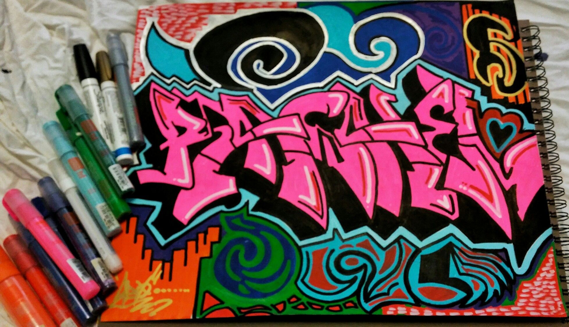 Detail Pulpen Graffiti Gorgeous Nomer 7