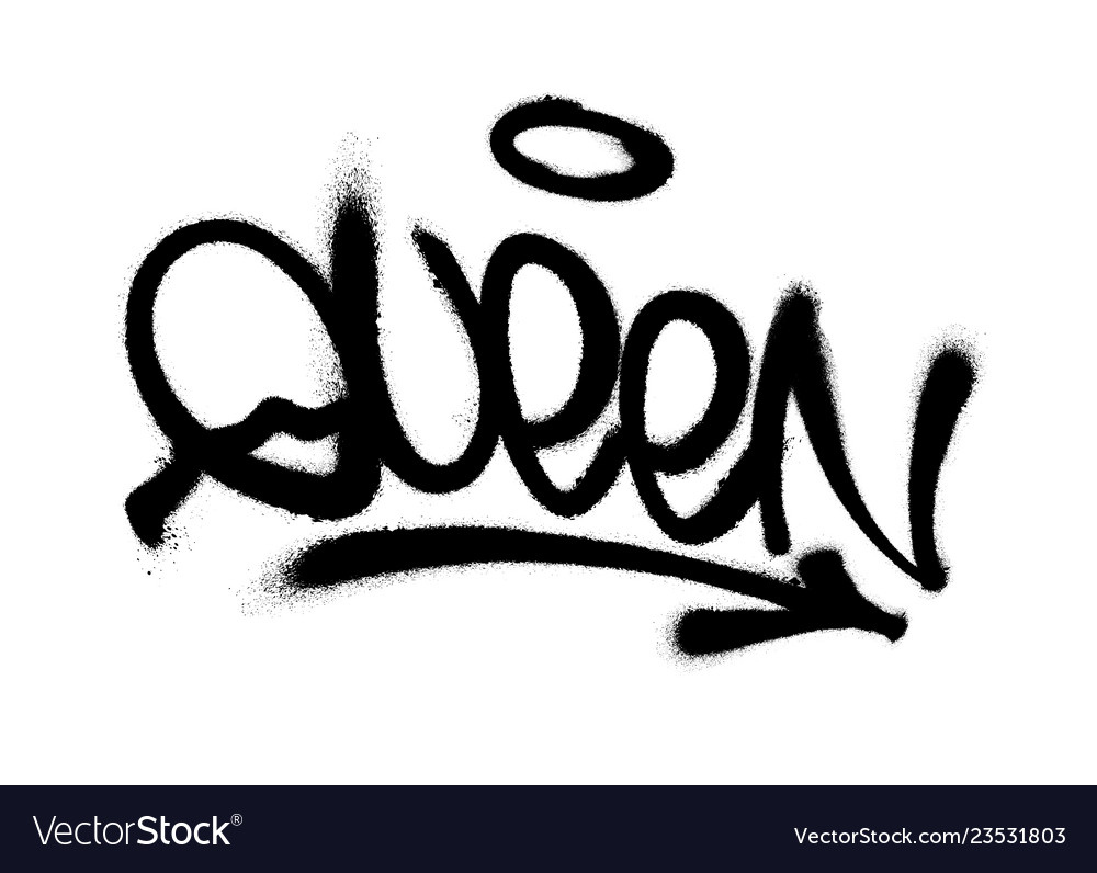 Detail Queen Graffiti Letters Nomer 5