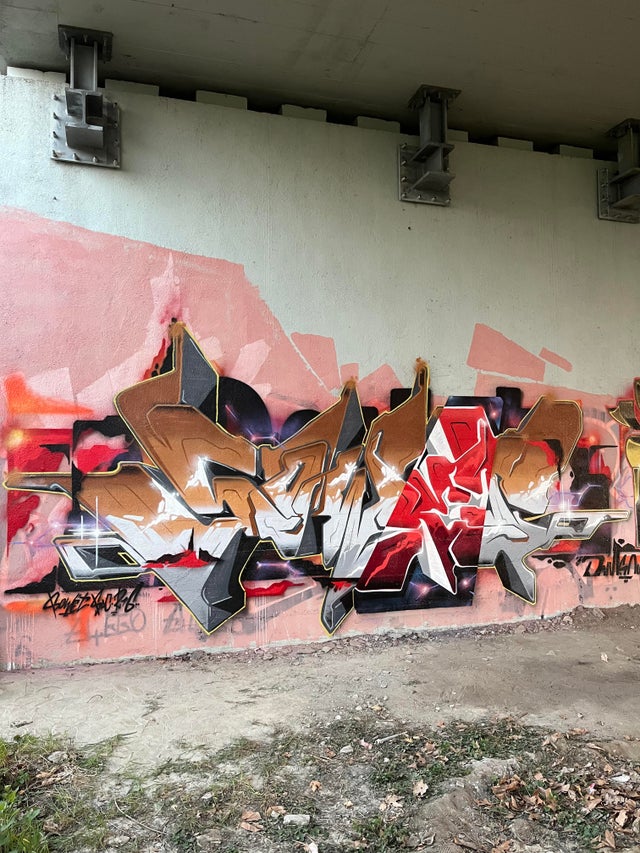 Download R Graffiti Color Nomer 50