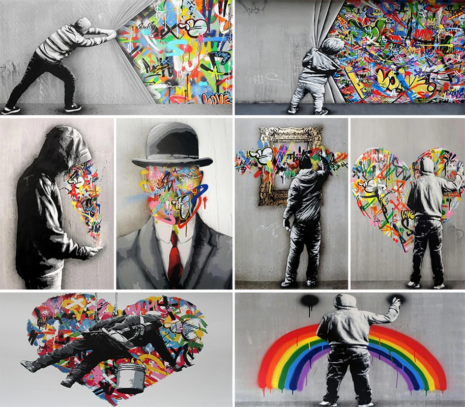 Detail Rainbow Graffiti Nomer 55