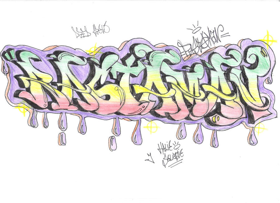 Detail Rasta Graffiti Art Nomer 26