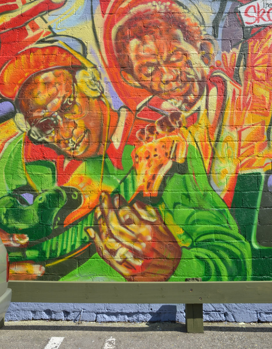 Detail Rasta Graffiti Art Nomer 28