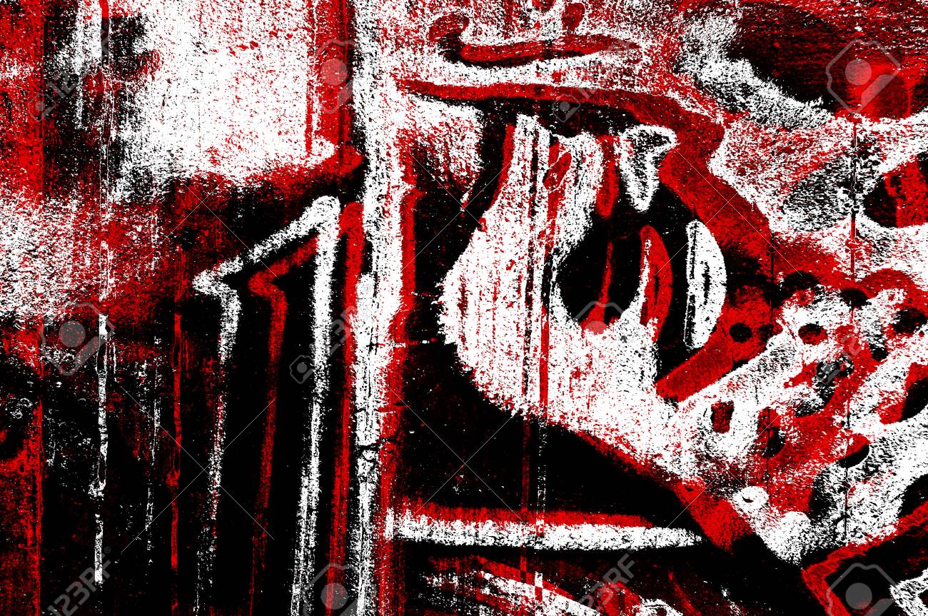 Detail Red And Black Graffiti Wallpaper Nomer 23