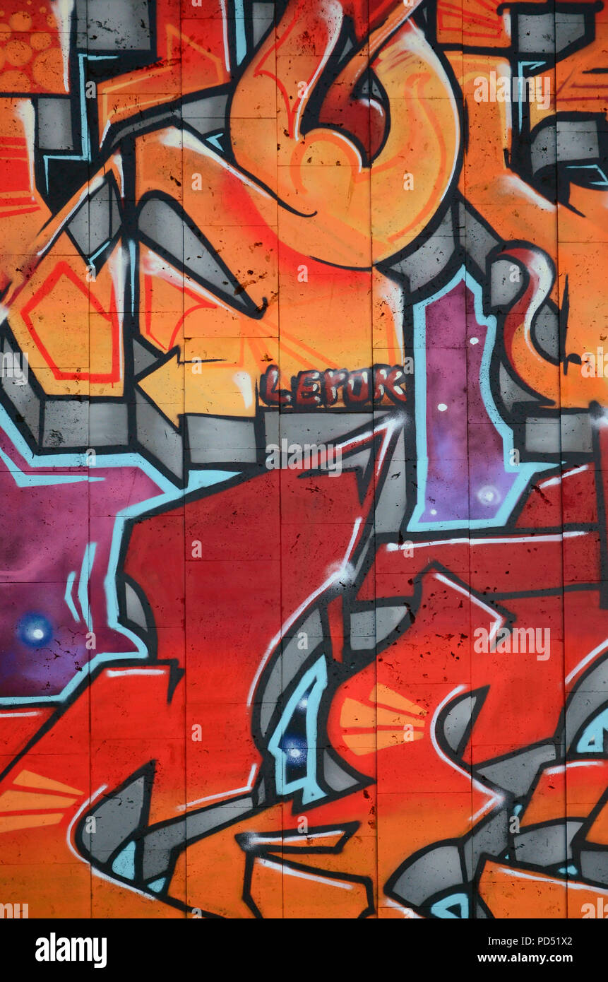 Detail Red Graffiti Background Nomer 50