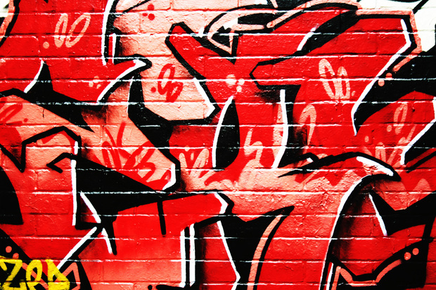 Detail Red Graffiti Backround Nomer 13