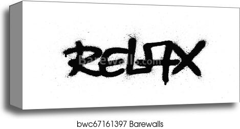 Detail Relax Graffiti Words Nomer 4
