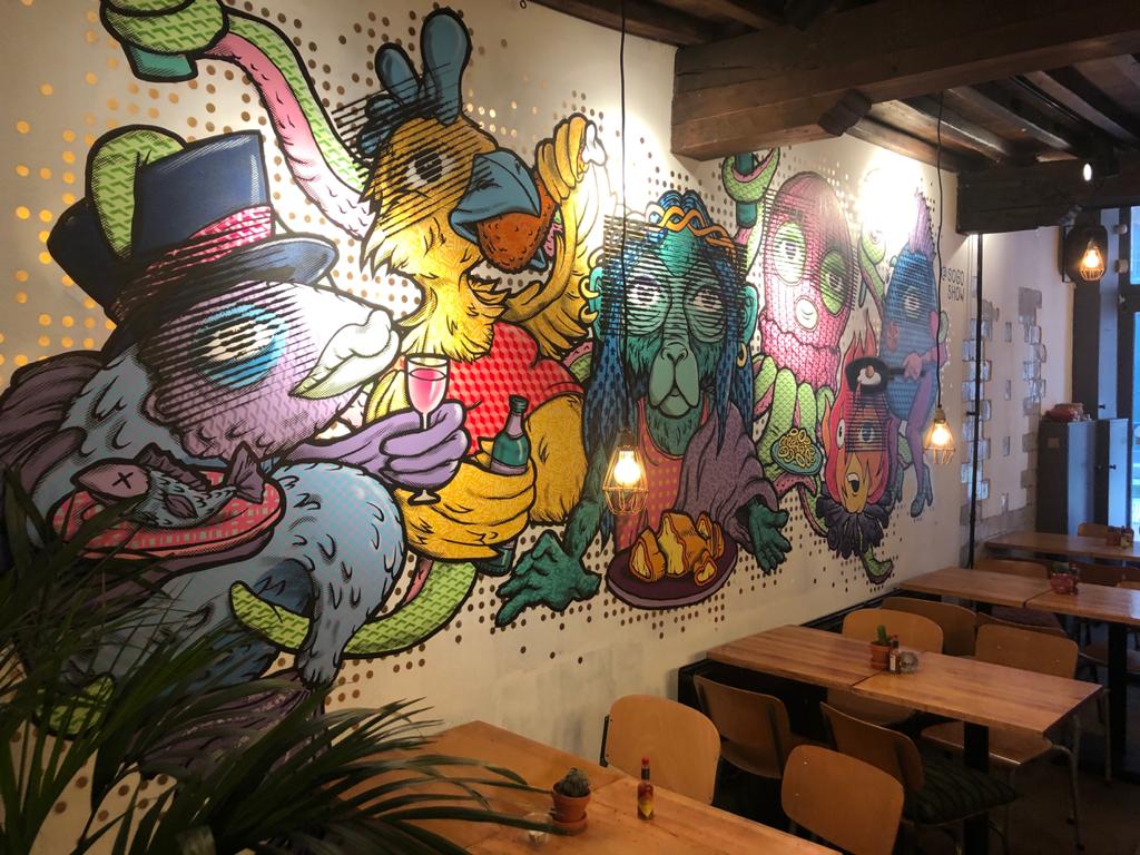 Detail Restaurant Graffiti Nomer 7