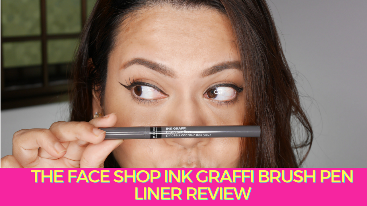 Review The Faceshop Ink Graffiti Eyebrows - KibrisPDR