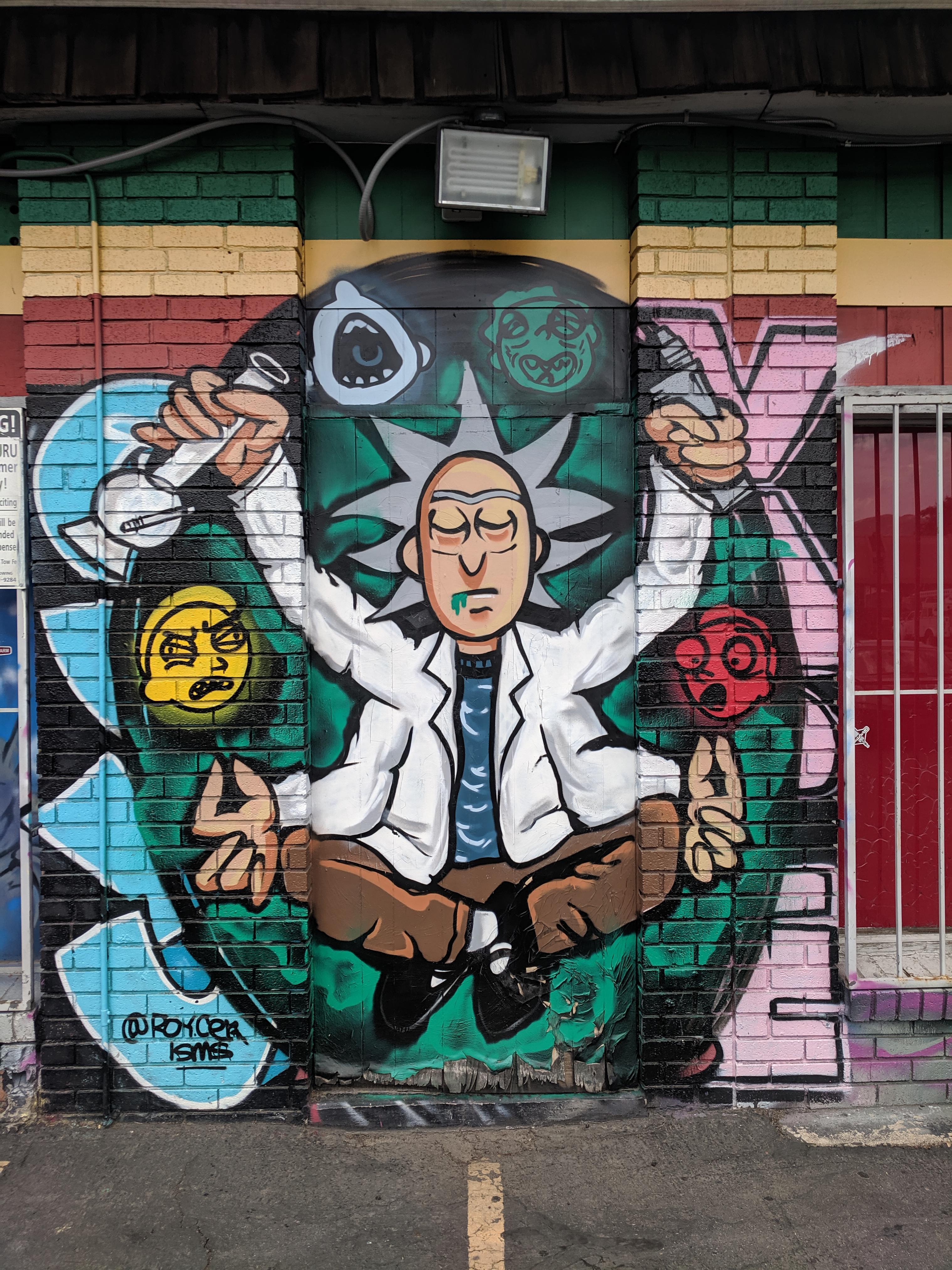 Detail Rick And Morty Graffiti Nomer 24