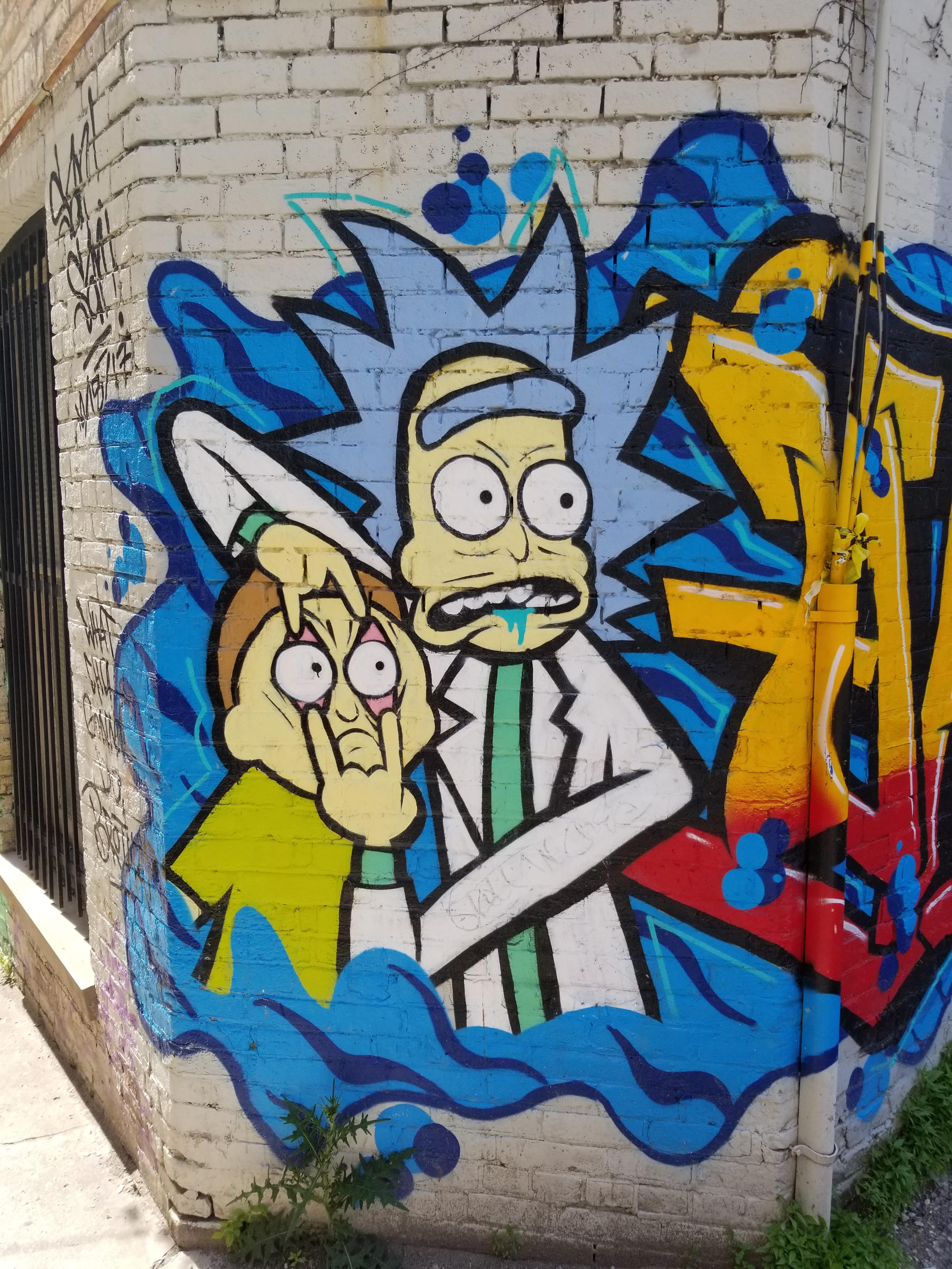 Detail Rick And Morty Graffiti Nomer 25