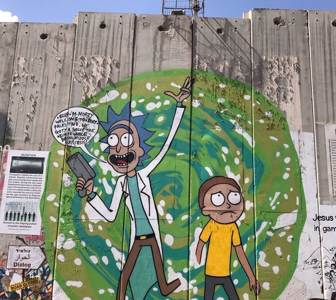 Detail Rick And Morty Graffiti Nomer 3